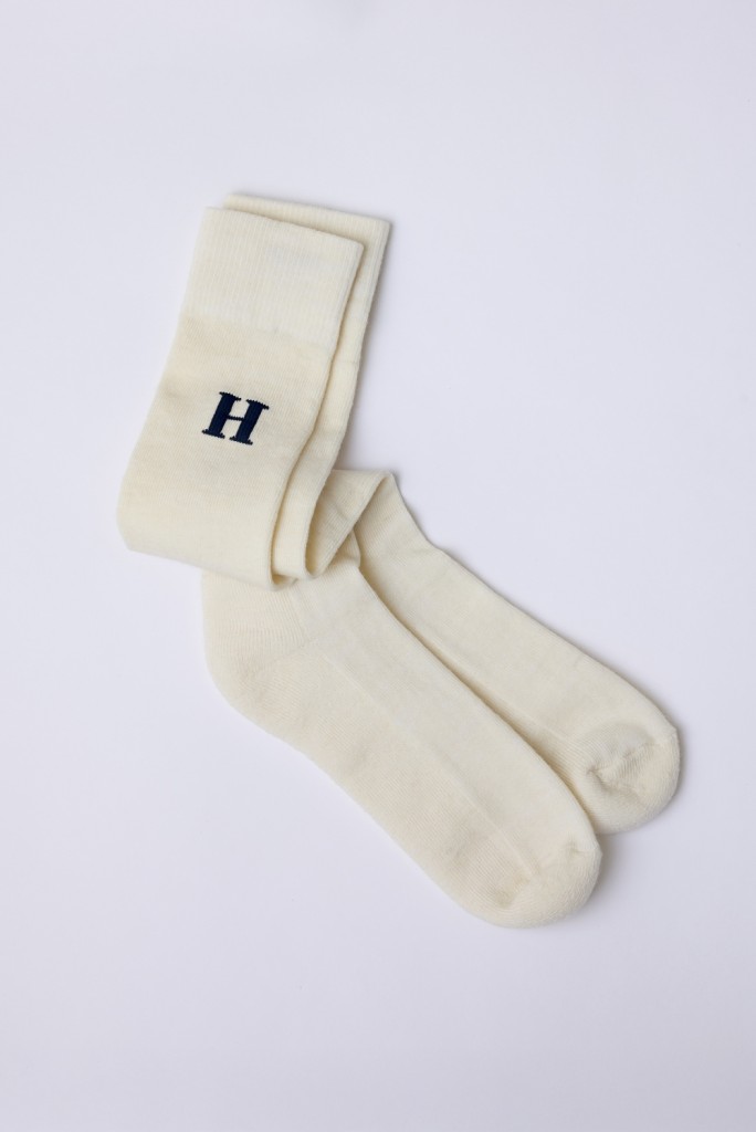 Logo socks woolblend | hgetcozy fleece pannebånd og fleece hals