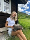 H Cashmere Logo Scarf Taupe thumbnail