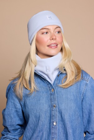 Lysblå pannebånd 